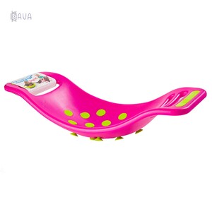 Крупногабаритные игрушки: Качалка-балансир с присосками, Fat Brain Toys Teeter Popper розовый