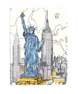 Блокноти та щоденники: Handmade Journal: New York Liberty