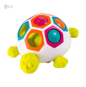 Розвивальні іграшки: Сортер-черепашка Шеллі, Fat Brain Toys Pop N Slide Shelly