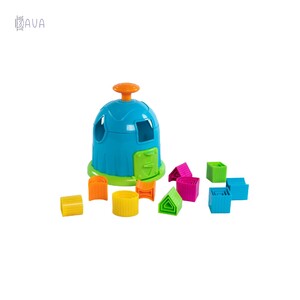 Кубики, пірамідки і сортери: Сортер Фабрика форм, Fat Brain Toys Shape Factory