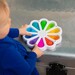 Игрушка тактильная Цветные лепестки, Fat Brain Toys dimpl digits дополнительное фото 4.