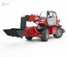 Машинка Навантажувач Manitou MRT 2150, колісний, з телескопічним ковшем, Bruder