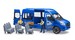 Набор игровой: туристический автомобиль MB Sprinter с фигурками, Bruder дополнительное фото 1.