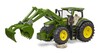 Ігровий трактор John Deere 1:16 з навантажувачем, Bruder