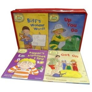 Розвивальні книги: Phonics and First Stories: Read with Biff, Chip and Kipper Levels 1-3 - 33 Books (Oxford Reading Tree)