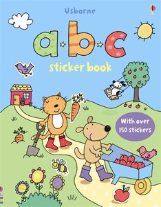 Альбоми з наклейками: ABC sticker book