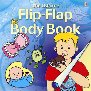 Книги про людське тіло: Flip-flap body book
