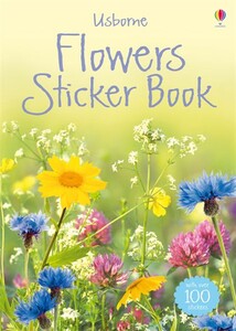Книги для детей: Flowers sticker book