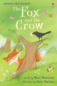Книги про животных: The Fox and the Crow [Usborne]
