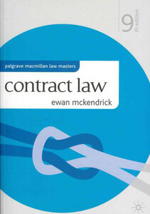 Книги для дорослих: Contract Law