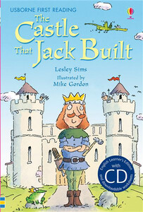 Навчання читанню, абетці: The Castle That Jack Built + CD [Usborne]
