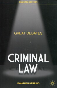 Книги для взрослых: Great Debates in Criminal Law