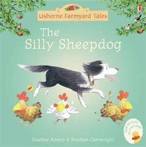 Книги про животных: The Silly Sheepdog - mini [Usborne]