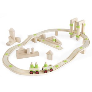 Игры и игрушки: Деревянная дорога Guidecraft Block Science Мосты мира, 55 деталей