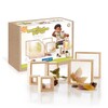 Игровой набор блоков Guidecraft Natural Play Увеличительное стекло, 10 шт.