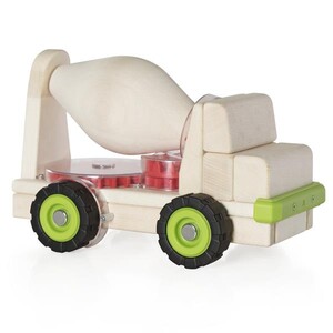 Ігри та іграшки: Іграшкова машина Guidecraft Block Science Trucks Велика бетономішалка