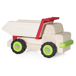 Будівельна техніка: Іграшкова машина Guidecraft Block Science Trucks Великий самоскид