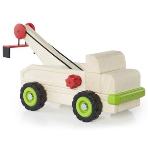 Ігри та іграшки: Іграшкова машина Guidecraft Block Science Trucks Великий евакуатор