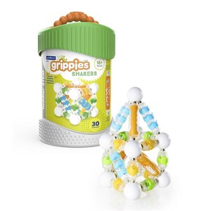 Игры и игрушки: Магнитный конструктор Guidecraft Grippies Shakers, 30 деталей