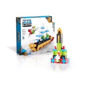 Ігри та іграшки: Конструктор Guidecraft IO Blocks з доповненою 3d реальністю, 192 деталі