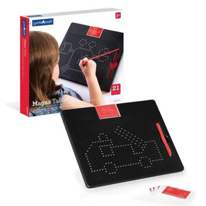 Головоломки и логические игры: Магнитный планшет мозаика Manipulatives для рисования, с шаблонами и ручкой, Guidecraft