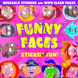 Пізнавальні книги: Funny Faces - for girl