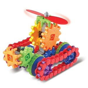 Ігри та іграшки: Динамічний конструктор Gears Gears Gears! ® «Машини в русі» 116 дет. Learning Resources