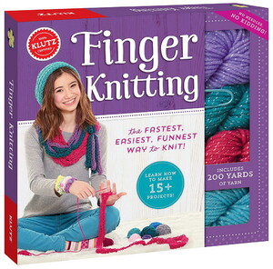 Книги для дітей: Finger Knitting