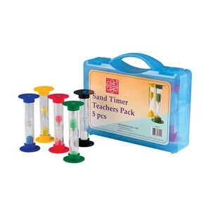 Товари для вчителя: Набір піскових годинників Edu-Toys для вчителя, 5 шт.