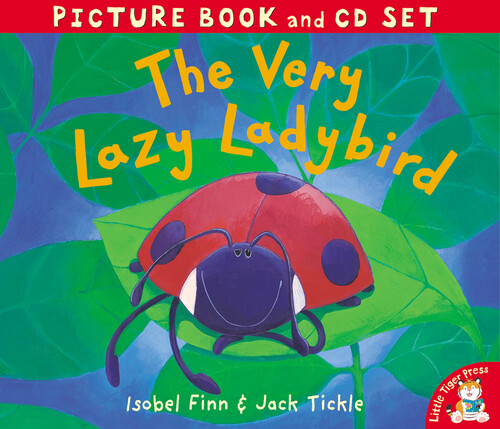 Книги про тварин: The Very Lazy Ladybird - Little Tiger Press