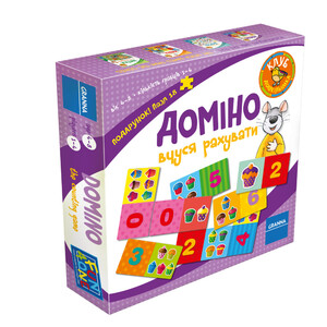 Ігри та іграшки: Granna - Доміно: вчуся рахувати (82500)
