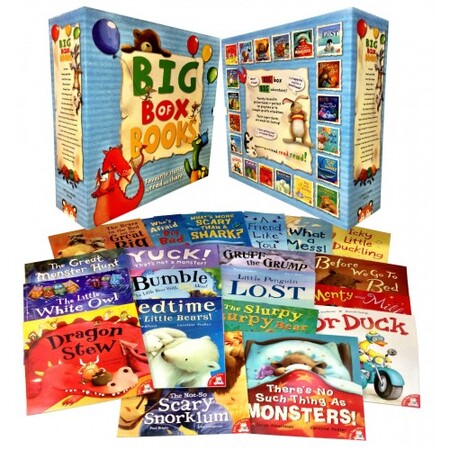 Для молодшого шкільного віку: Big Box of Books Collection 20 Books Box Set Children Reading Bedtime Stories