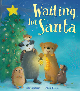 Книги про животных: Waiting for Santa - Твёрдая обложка