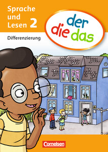 Книги для детей: Der Die Das. Sprache und Lesen. 2 Schuljahr. Differenzierungsblock