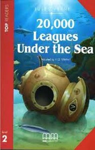 Книги для дітей: 20000 Leagues Under the Sea. Book with CD. Level 2