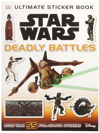 Альбомы с наклейками: Star Wars Deadly Battles Sticker Book
