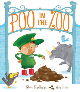 Пізнавальні книги: Poo in the Zoo - Тверда обкладинка
