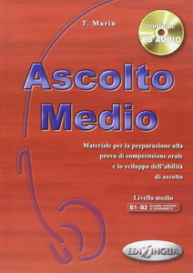 Навчальні книги: Ascolto: Ascolto Medio-Libro (+CD)