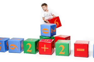 Крупногабаритные игрушки: Модульный набор "Цифры"