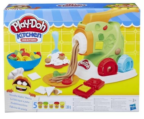 Ліплення та пластилін: Плей-До Ігровий набір «Машинка для локшини», Play-Doh