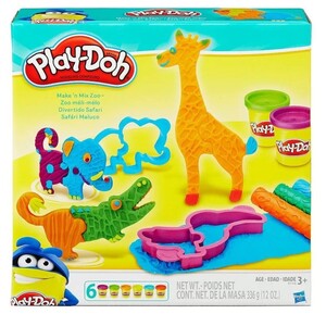 Ліплення та пластилін: Плей-До Ігровий набір «Веселе Сафарі», Play-Doh