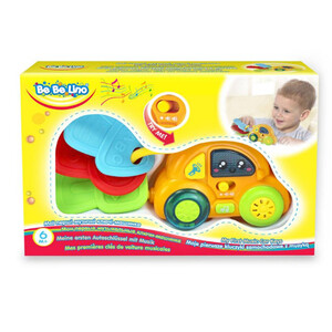 Музичні та інтерактивні іграшки: Іграшка BeBeLino Мої перші музичні ключі-машинка (58001)