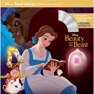 Книги для дітей: Beauty and the Beast Read-Along Storybook (+ CD) (9781484776063)