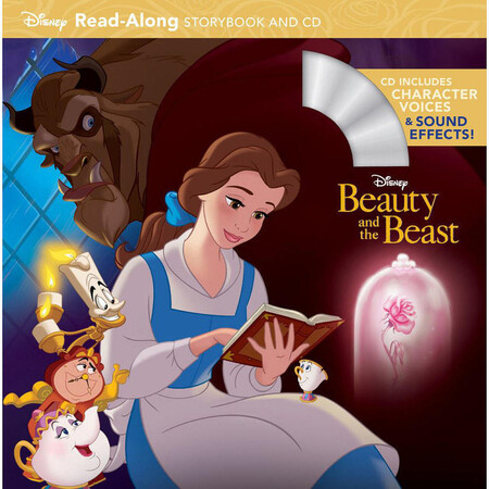 Художні книги: Beauty and the Beast Read-Along Storybook (+ CD) (9781484776063)