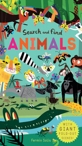 Книги про животных: Search and Find Animals