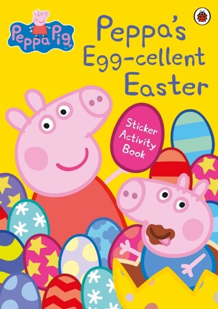 Альбоми з наклейками: Peppa Pig: Peppa’s Egg-cellent Easter Sticker Activity Book