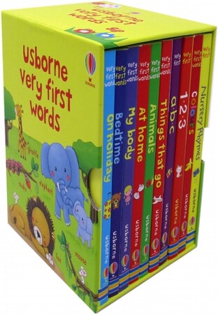Энциклопедии: Usborne Very First Words - коллекция из 10 книг