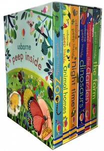 Підбірка книг: Usborne Peep Inside Collection (6 книг в наборе)