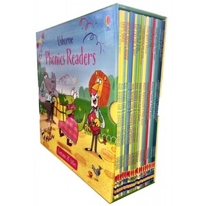 Навчання читанню, абетці: Usborne Phonics Readers 20 Books Collection Box Set Children Reading Books Pack