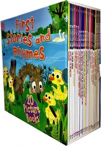 Художні книги: Подарунковий набір книг First Stories and Rhymes (20 шт)